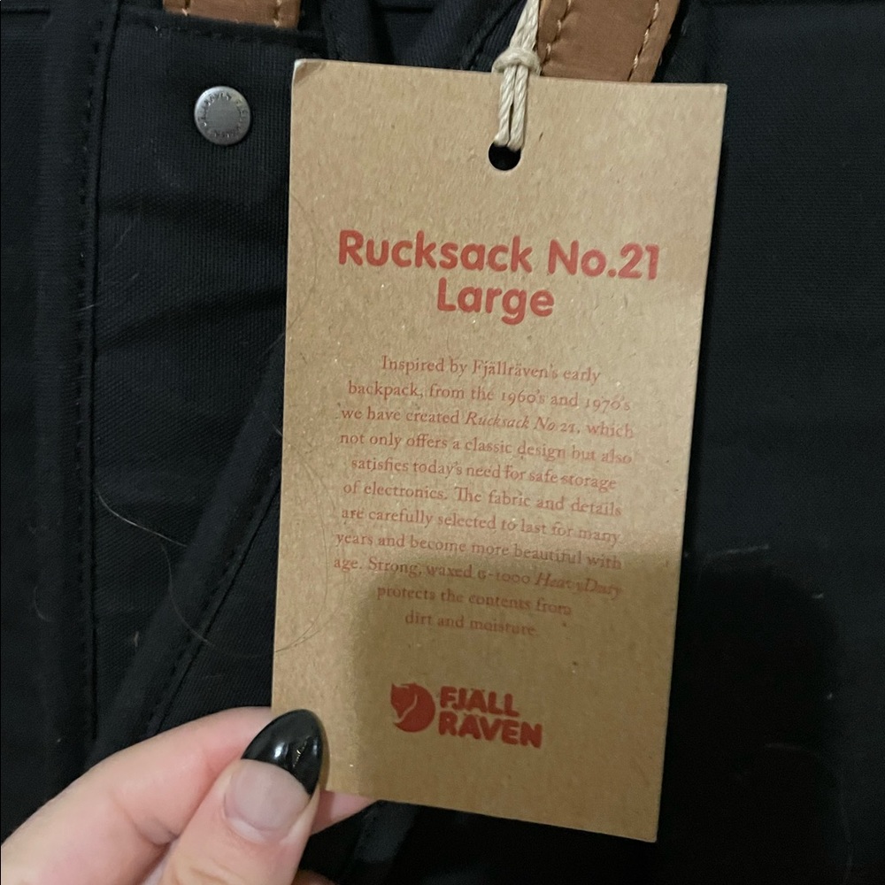 Fjällräven Rucksack No. 21 Large Backpack!